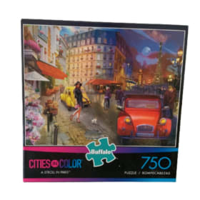 Cities of Color Stroll in Paris 750 Piece Puzzle item