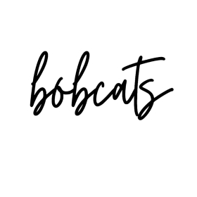 Bobcats Script - VINYL STICKER item