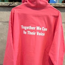 Pink Sweatshirt Extra Large item