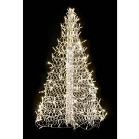 4' White Wire Crab Pot Tree item