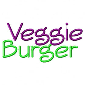 Vegetarian Burger Meal item