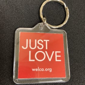 Just Love Keychain item