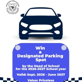 Item #11: Parking spot for the 26-27 school year item