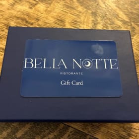 Item #33: Gift Card to Bella Notte (Lot 2) item