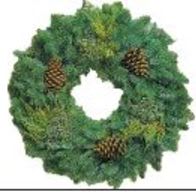 West Coast Mixed Wreath with Pine Cones item