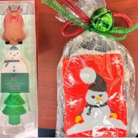 Socks and Make-up Sponges item