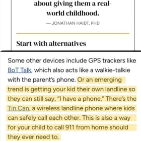 "Tin Can" Home Phone for Kids item