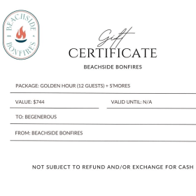Beachside Bonfire - 12 Person Bonfire item