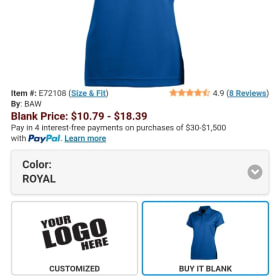 Women's T-shirt fitted S-XL item