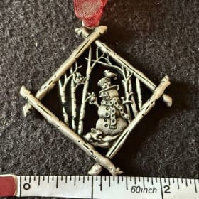 Snowman in the Woods item