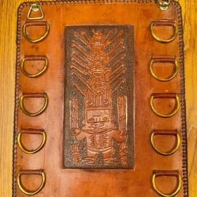 Ancient God Leather Decor item