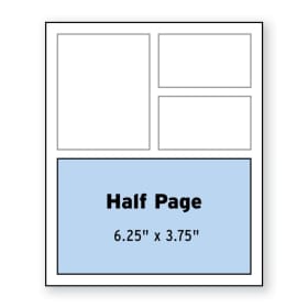 Half Page: Show item