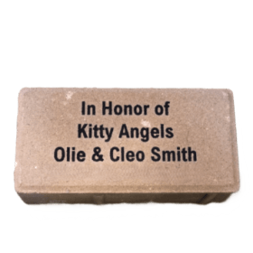 Engraved Memorial Garden Brick item