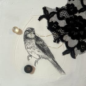 Les boutonnières no.7 – Bruant à gorge noir item