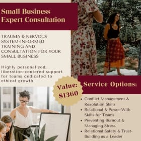 Small Business Coaching- Trauma and Nervous System Informed item