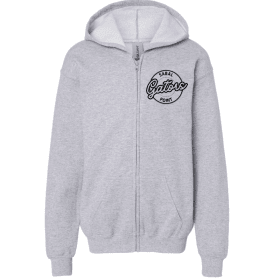 #5 Youth Grey Zip Up item