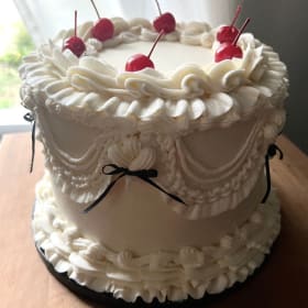 Homegrōn Macarōn (Cydni Potter) Decorated 6" Chocolate cake item