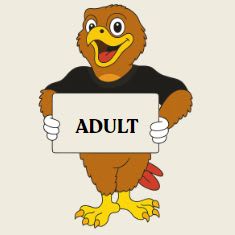 Adult Hawk Shirt (Black) item