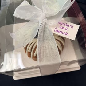 #47 Judge Tillett's Blackberry White Chocolate Bunt Cake item