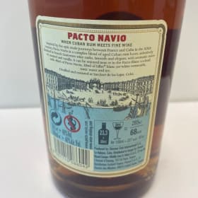 Rhum cubain Pacto Navio item