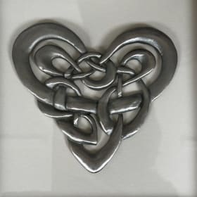 Pewter Art with Heart item