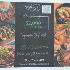 Signature Chef 30a in home experience item