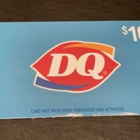 $10 Dairy Queen Gift Card item