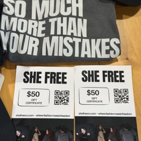 She free gift basket item