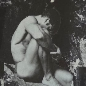 Framed Mixed Media Collage by Edward Becenko item