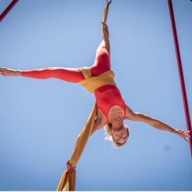 Aerial Silks Lesson for 1–2 People (1 Hour) item