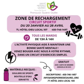 Zone de rechargement-circuit sportif item