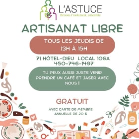 Artisanat libre item