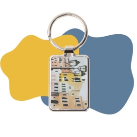 Student Art Key Chain (Buildings Design) item