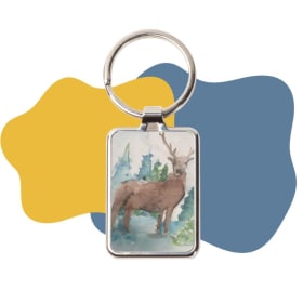 Student Art Key Chain (Deer Design) item