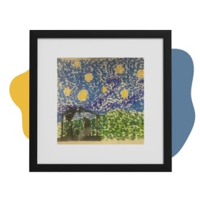 Student Art Framed (Nativity Design) item