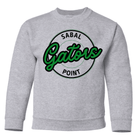 #43 Youth Grey Crewneck item