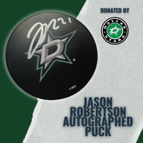 Jason Roberston Autographed Hockey Puck item