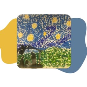 Student Art Coaster Set (Nativity Design) item