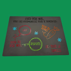 Plateau d’accueil du père Noël item