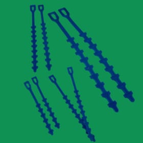 Huit attaches à fils en TPU (plus flexibles) item