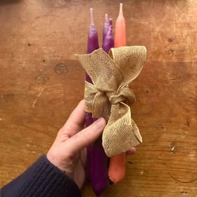 Beeswax Advent Candles item