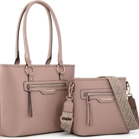 2-Piece Handbag Set: Large Tote & Crossbody Purse item