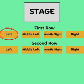 FRONT Left Bench/Banco delantero izquierdo item