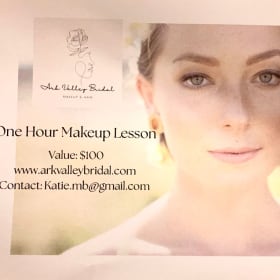 1 hour Makeup Lesson + Earring Set item
