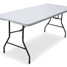 For Living 6-ft Portable Indoor/Outdoor Plastic & Metal Fold item