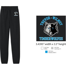 Jogger Sweatpants Adult S-XL Pocket Logo item