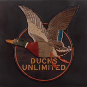 Vintage Ducks Unlimited Logo Sign item