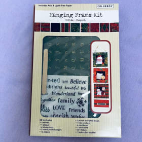 Colorbok Hanging Frame Kit - Holiday Rhapsody item