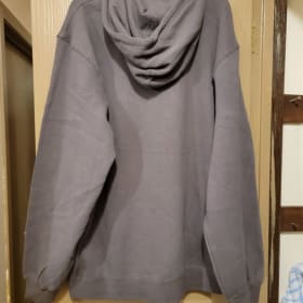 2XL dark gray hoodie printed logo item