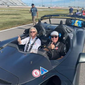 Vintage Indy Pace Car Ride with Al Unser Jr. item